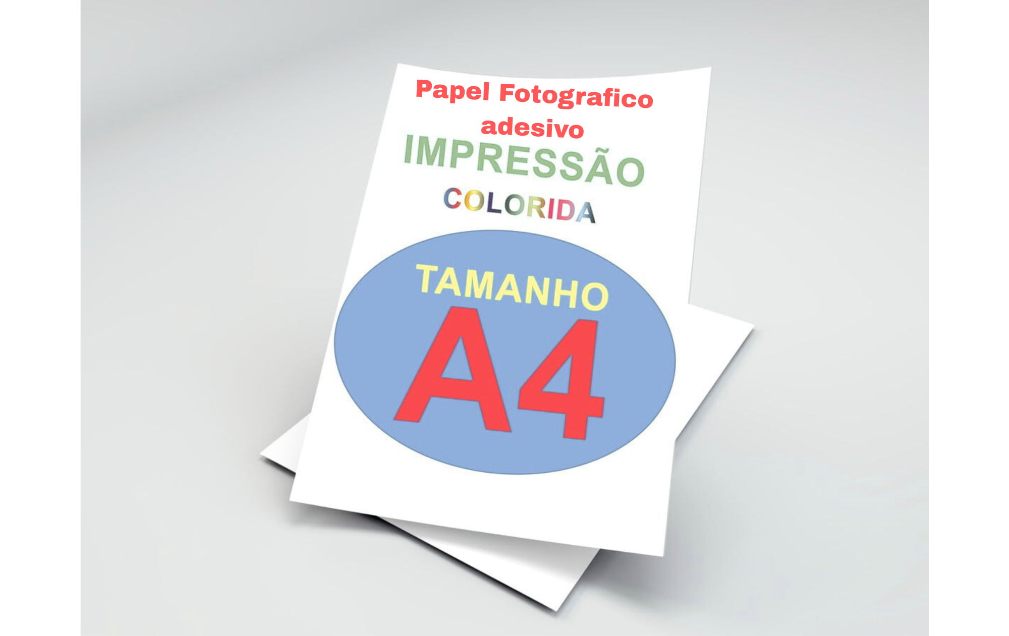 Impressão A4- Papel Fotográfico Adesivo | Criativus Print
